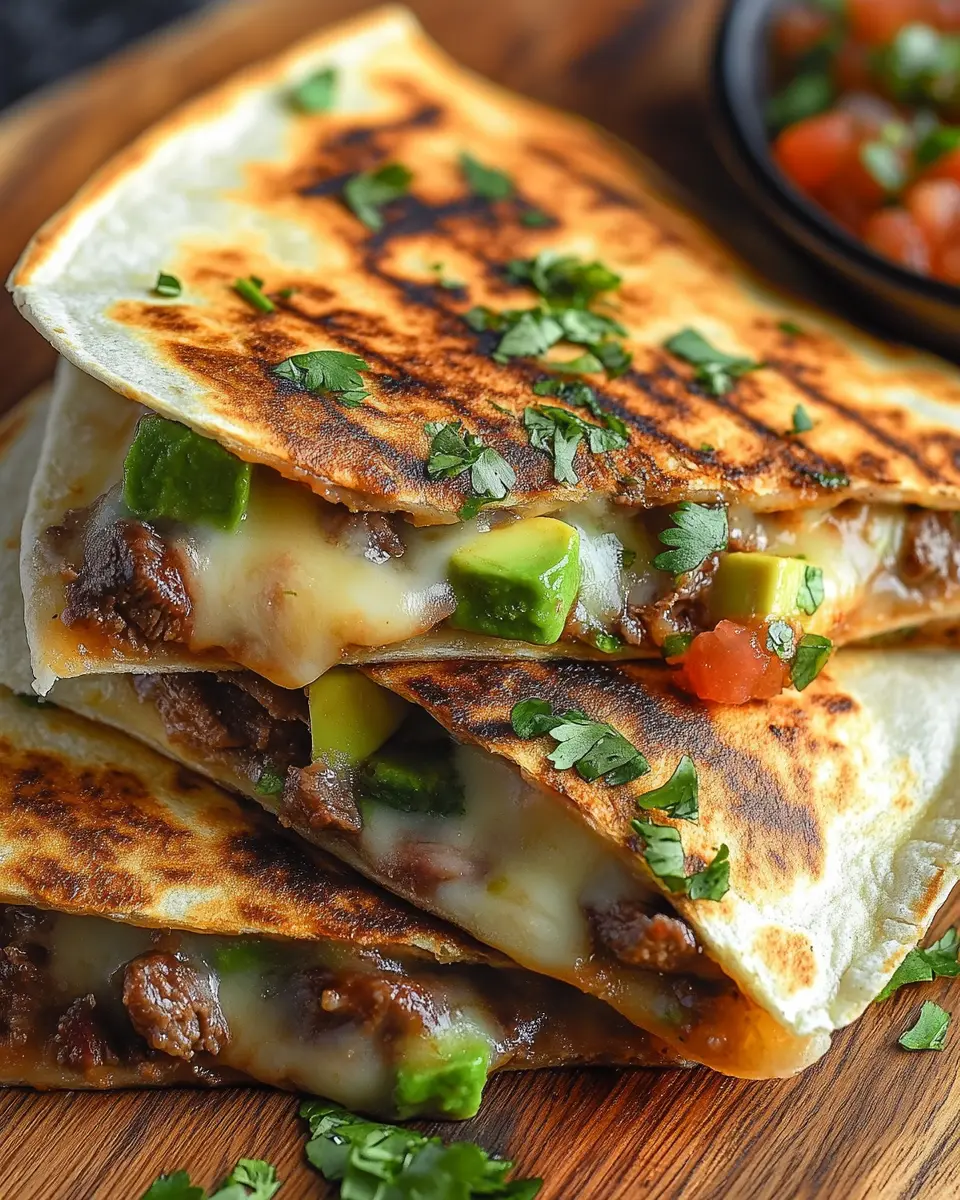 Käseüberbackene Steak-Quesadillas: Indulgent Comfort in Every Bite 7