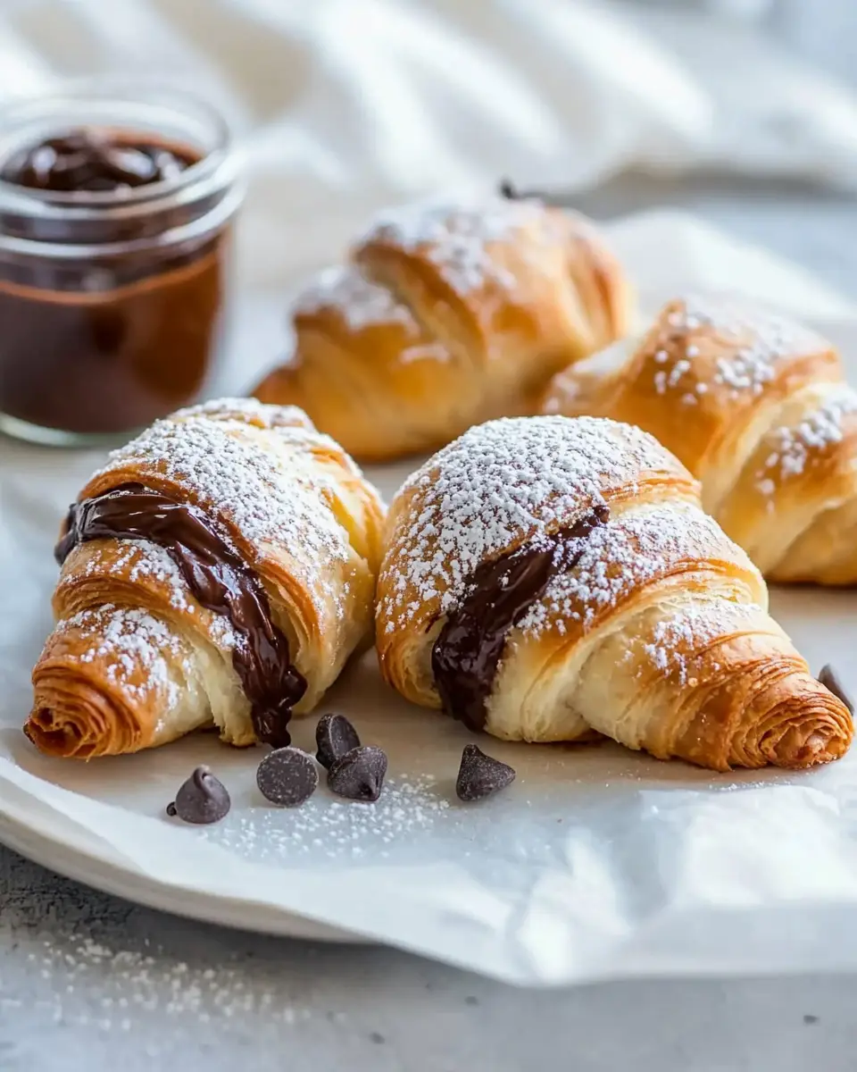 Schokohörnchen mit Nutella: Fluffig & Unwiderstehlich Lecker! 5 icncpentnvgjatpfssh1