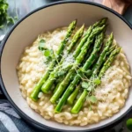 Spargelrisotto mit grünem Spargel – Bestes Rezept First Image First Image