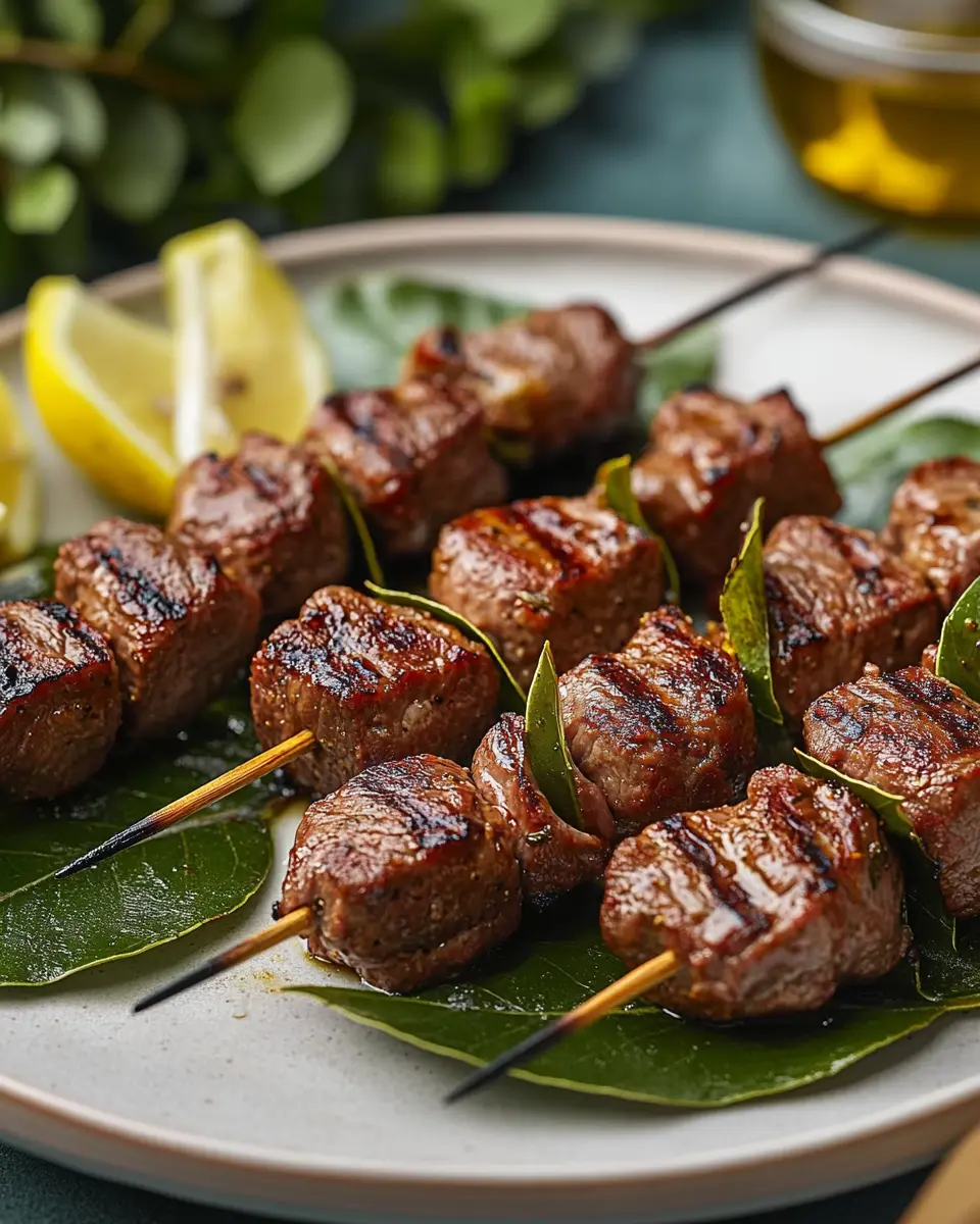 Espetadas vom Grill: Juicy Portugiesische Fleischspieße mit Lorbeer 7