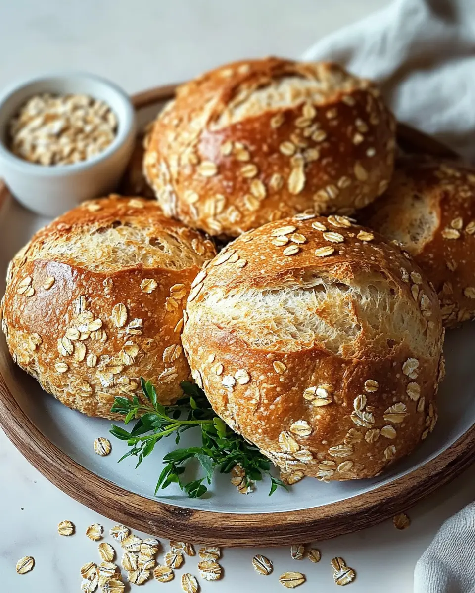 Turbo Haferflocken Brötchen: Easy, Irresistibly Fluffy Rolls