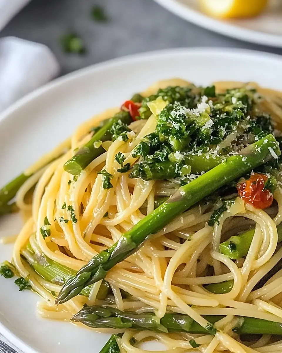 Spaghetti mit grünem Spargel: Irresistibly Fresh Gremolata Recipe 6 hgizjpbcjkqg6bjcdjal