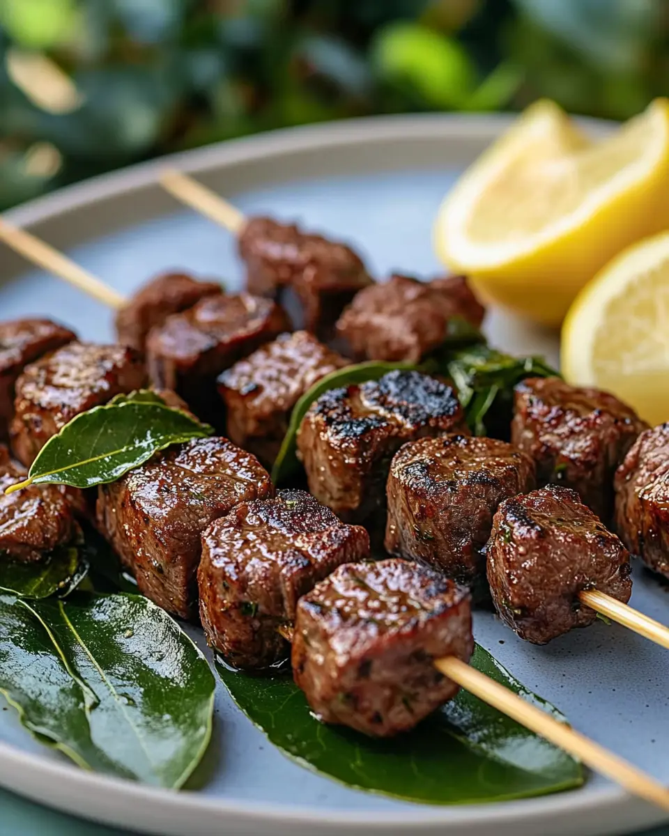 Espetadas vom Grill: Juicy Portugiesische Fleischspieße mit Lorbeer 6