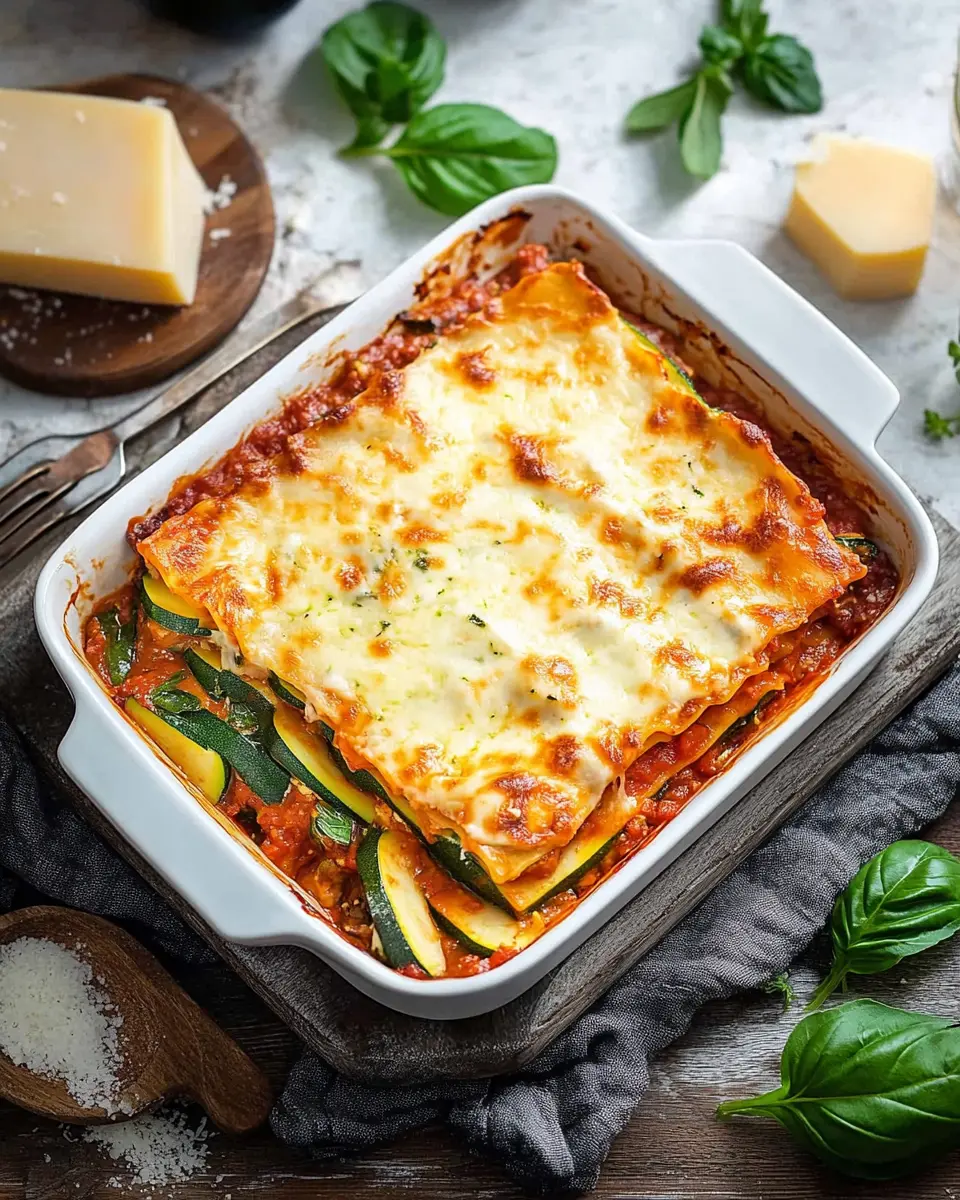 Gemüselasagne einfaches Rezept: Comfort Food Made Easy