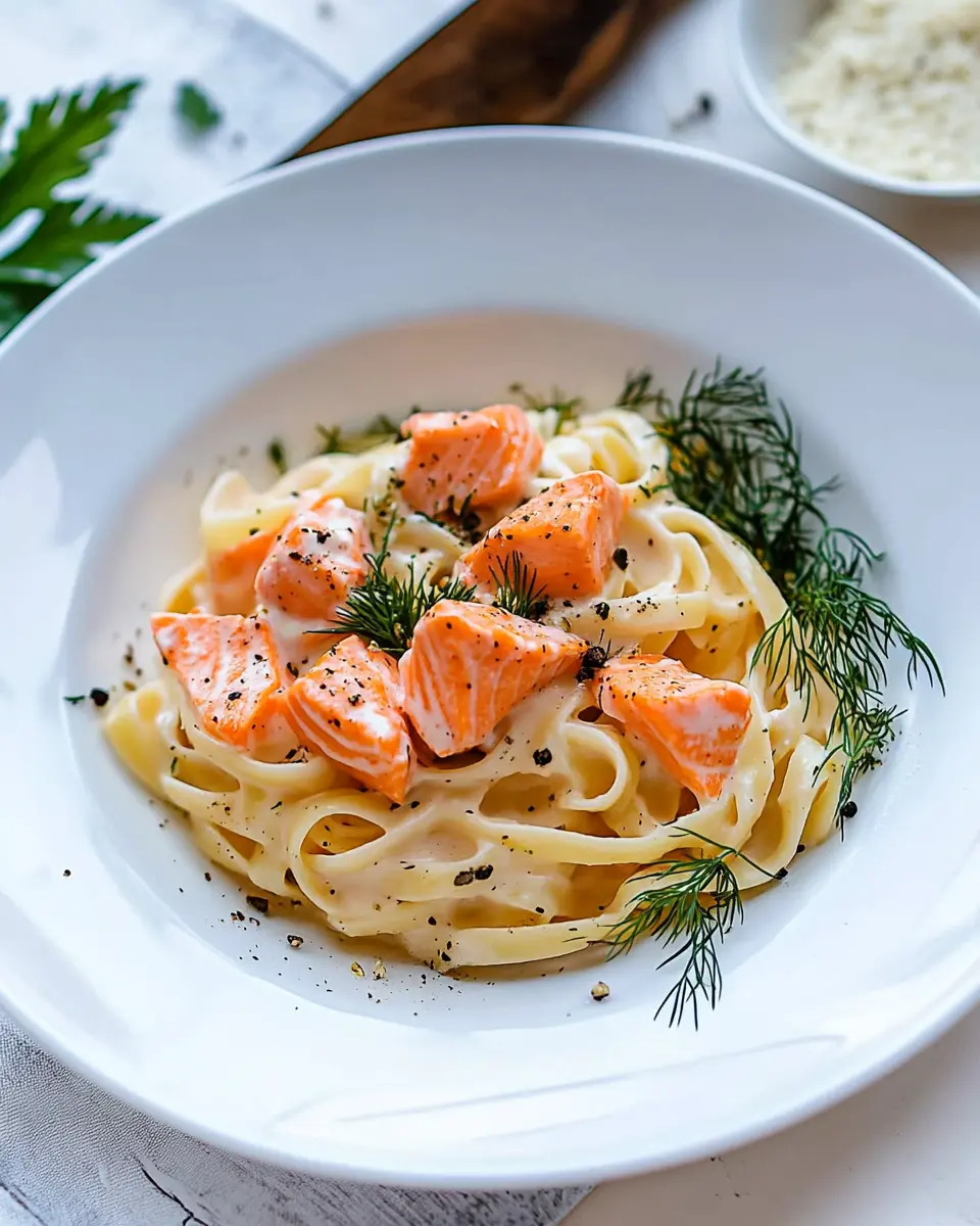 Nudeln mit Lachs Sahne Soße: Irresistibly Creamy Delight