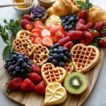 Brunch Board mit Herz Waffeln – 7 kreative Ideen First Image First Image