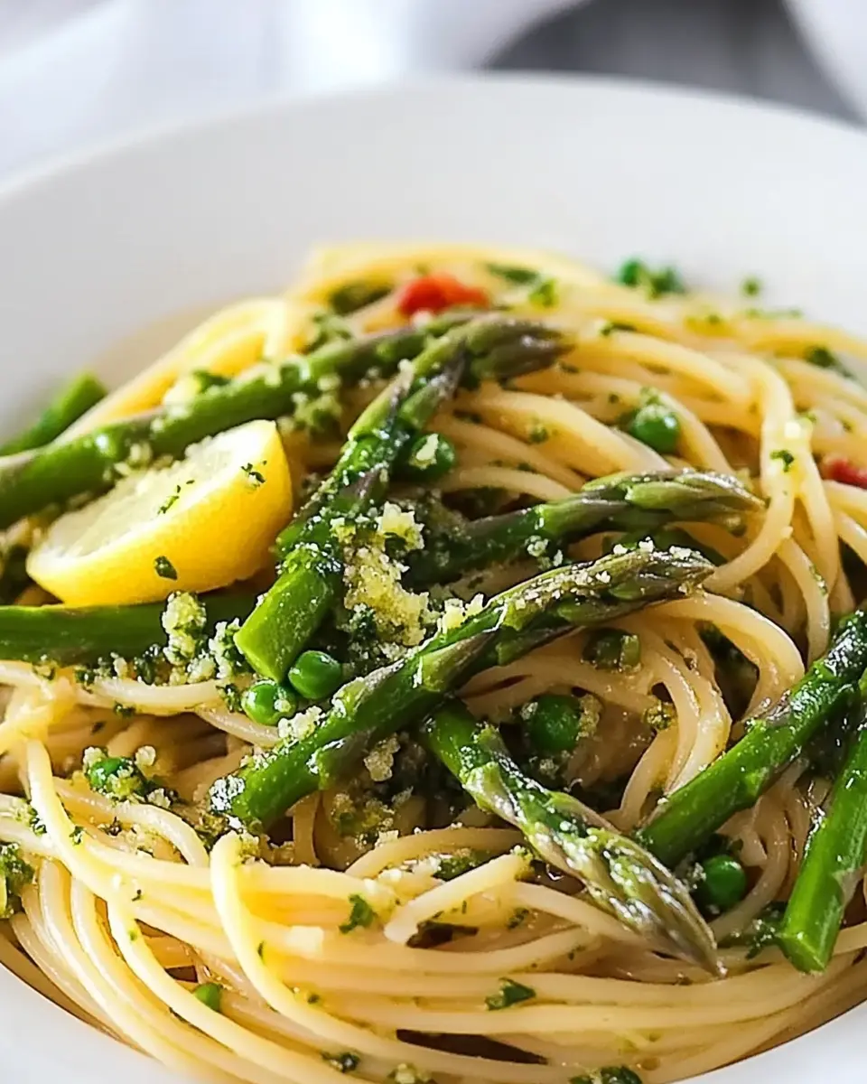 Spaghetti mit grünem Spargel: Irresistibly Fresh Gremolata Recipe 7
