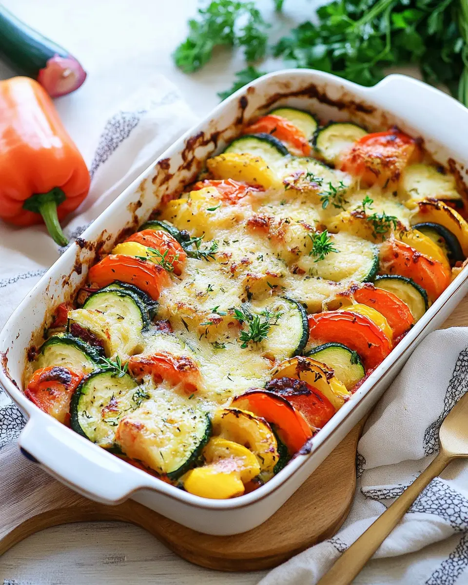 Bunter Gemüseauflauf ganz einfach: The Best Comfort Dish Ever