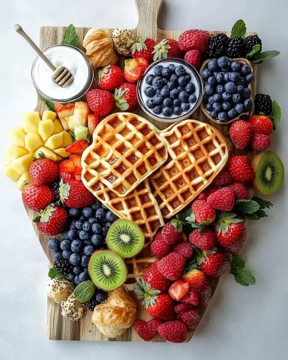 Brunch Board mit Herz Waffeln: 7 Indulgent, Creative Ideas 7 znmlkvffccyqgh0hkvuu