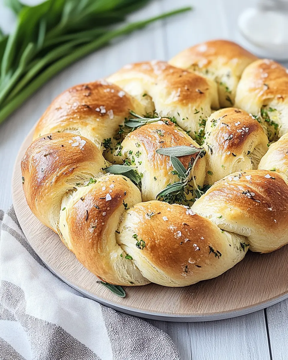 Bärlauch-Hefeknoten: Irresistibly Fresh and Fluffy Bread Rolls