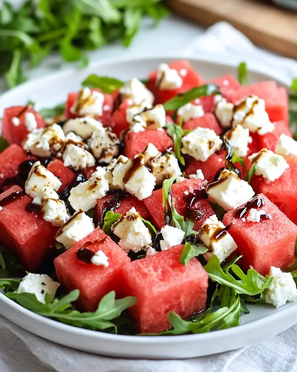 Wassermelonen Feta Salat: Juicy Bliss with Arugula Treat! 6 fzwlcluv93dgkfelak7g