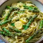 Grüner Spargel Zitronen Pasta – Bestes Rezept First Image First Image