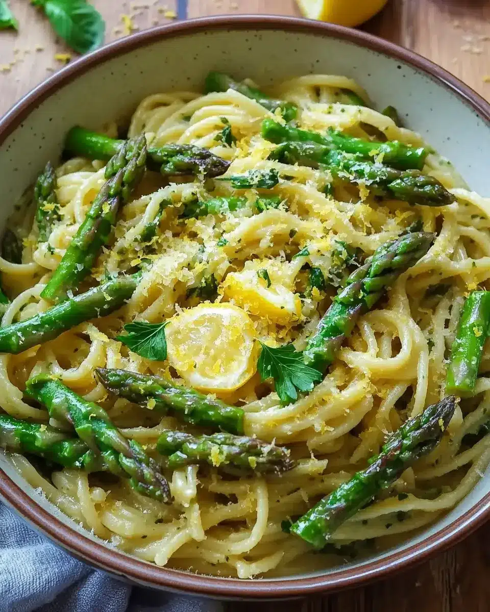 Home 3 Grüner Spargel Zitronen Pasta – Bestes Rezept for Fresh Flavor!
