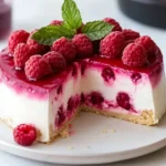 Himbeer Joghurt Torte – Bestes No-Bake Rezept First Image First Image