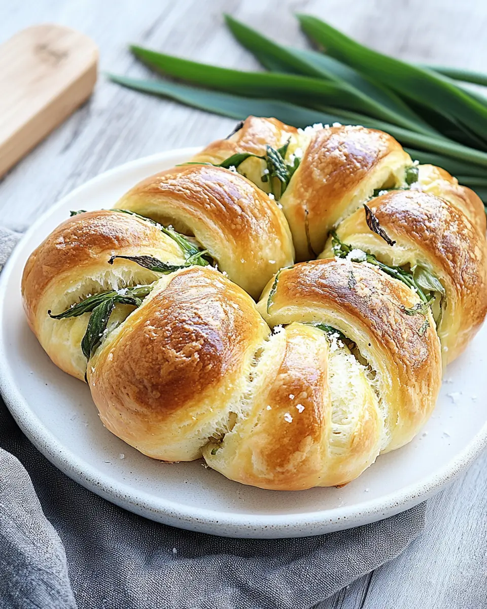 Bärlauch-Hefeknoten: Irresistibly Fresh and Fluffy Bread Rolls 5