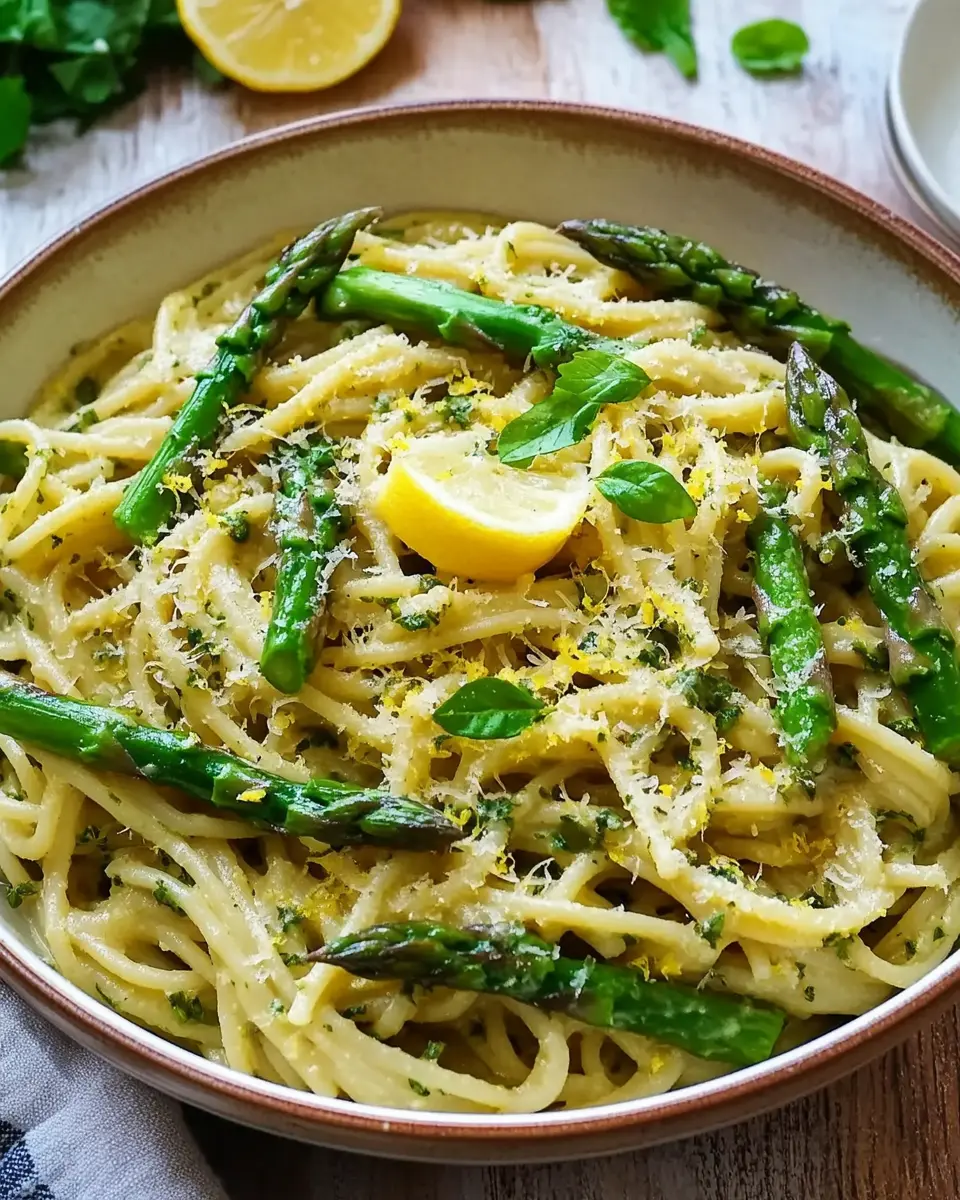 Grüner Spargel Zitronen Pasta - Bestes Rezept for Fresh Flavor! 7