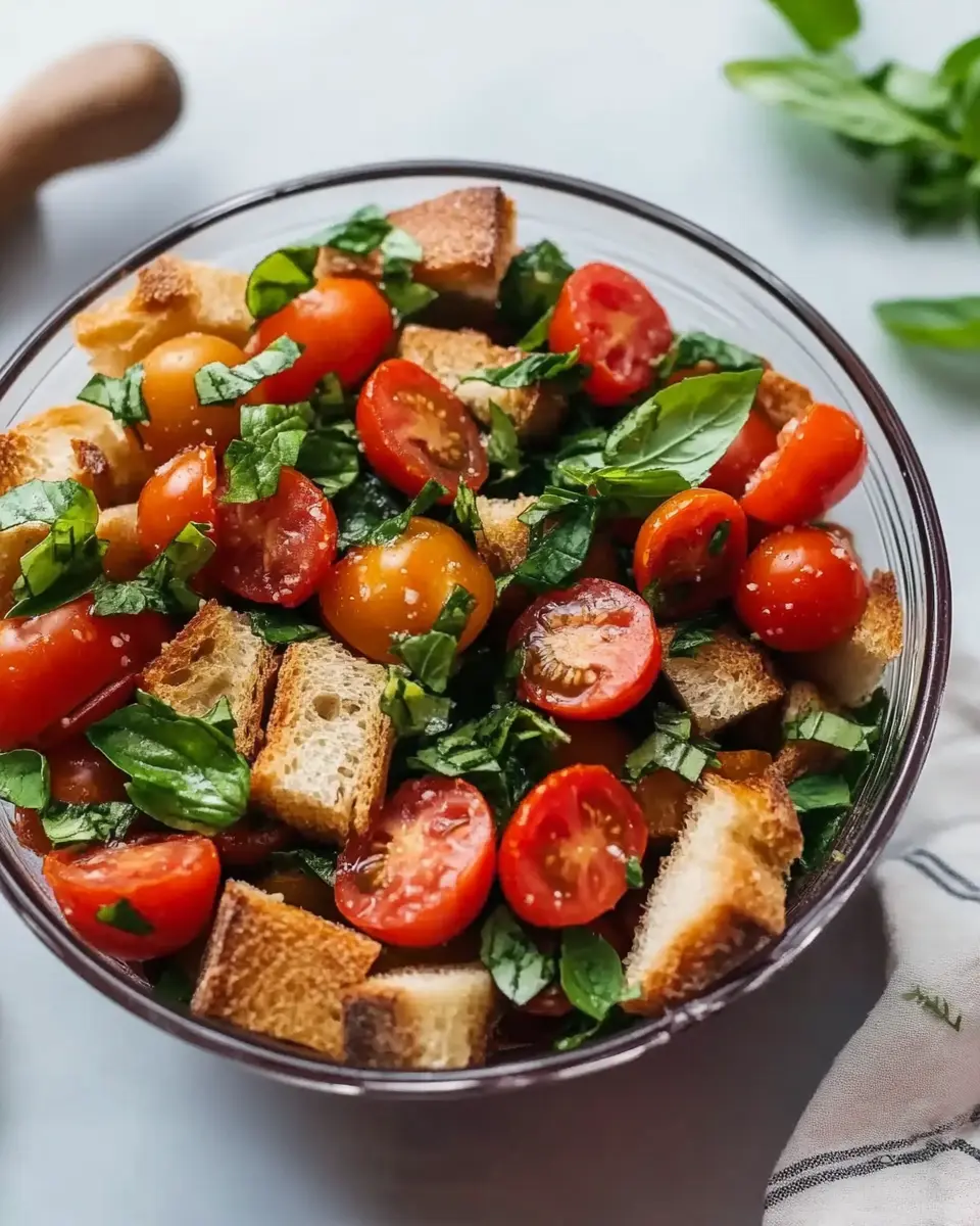 Sommerlicher Brotsalat mit Tomaten: Frisch und Verführerisch!